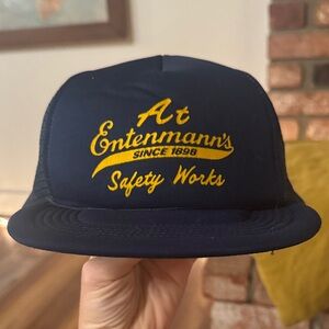 At Entenmann's Vintage Navy Trucker Hat